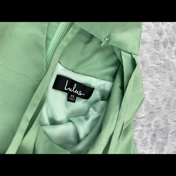 Lulu’s Call to Charms Sage Green Skater Dress size xs - Picture 4 of 6